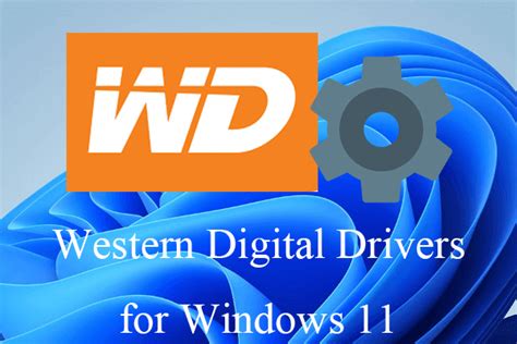 western digital drivers windows 11.